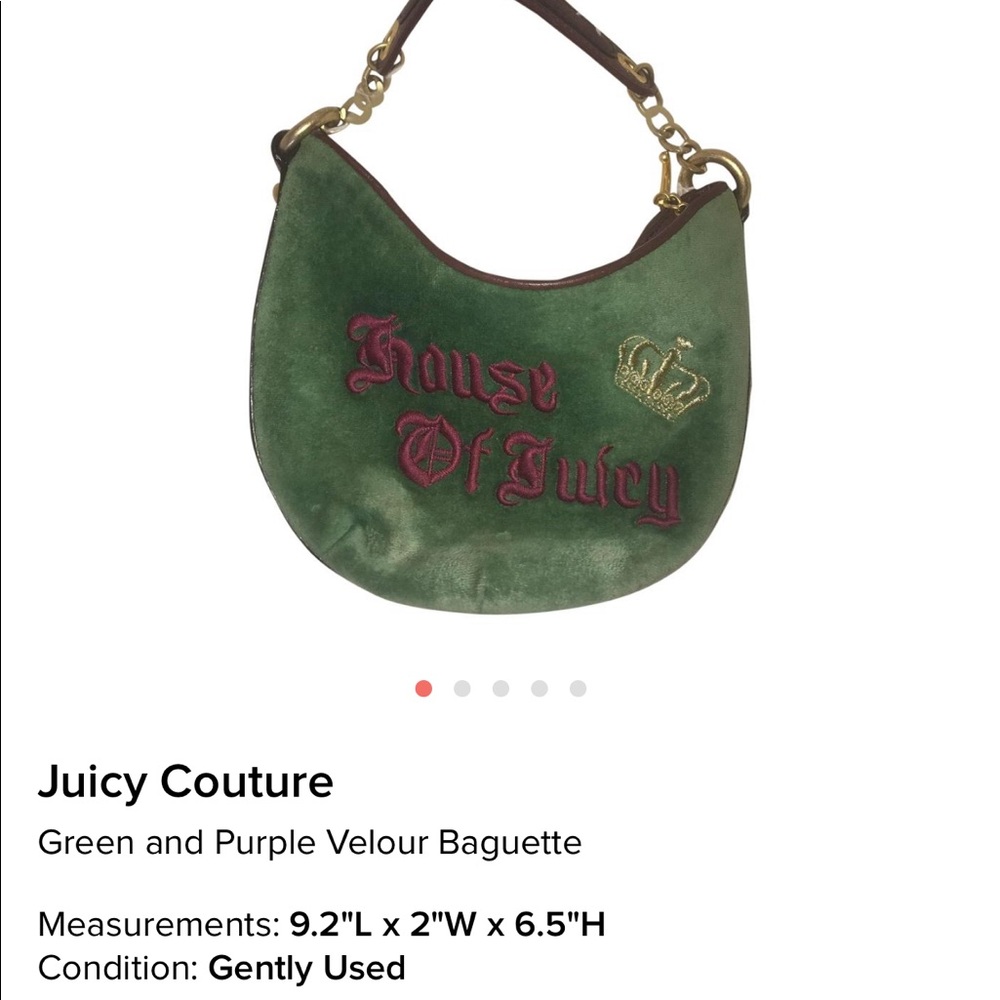 Authentic juicy couture baguette good condition